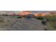 Scenic desert landscape with a beautiful sunset and mountain views at 32905 N 140Th St, Scottsdale, AZ 85262