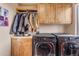 Functional laundry room with LG washer and dryer at 32905 N 140Th St, Scottsdale, AZ 85262