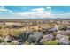 Aerial view showcasing the property's location in a desirable neighborhood with mountain views at 3617 E Half Hitch Pl, Phoenix, AZ 85050