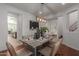 Bright dining room features a large table and access to the kitchen at 3617 E Half Hitch Pl, Phoenix, AZ 85050