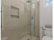 Large walk-in shower with tile surround at 3617 E Half Hitch Pl, Phoenix, AZ 85050