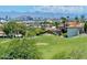 Aerial view of community with city skyline and mountain views at 4701 E Ardmore Rd, Phoenix, AZ 85044