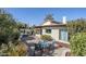 Spacious patio with seating area and lush landscaping at 4701 E Ardmore Rd, Phoenix, AZ 85044