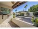 Outdoor patio area with seating and landscaping at 4701 E Ardmore Rd, Phoenix, AZ 85044