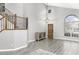 Bright entryway with wood-look floors and a wooden console table at 647 S Cholla St, Gilbert, AZ 85233