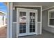 French doors leading to the backyard at 650 N Hawes Rd # 3811, Mesa, AZ 85207