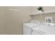 Bright laundry room with washer and dryer included at 650 N Hawes Rd # 3811, Mesa, AZ 85207