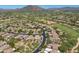 Community overview with golf course and mountain views at 6970 E Hibiscus Way, Scottsdale, AZ 85266