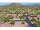 Neighborhood view showing home's location near golf course at 6970 E Hibiscus Way, Scottsdale, AZ 85266