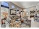 Elegant living room with ample seating and open floor plan at 6970 E Hibiscus Way, Scottsdale, AZ 85266