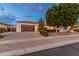 House exterior view, driveway and landscaping at 7556 W Crystal Rd, Glendale, AZ 85308