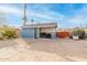 Backyard with covered patio and large storage shed at 8055 S 7Th St, Phoenix, AZ 85042