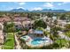 Community pool and spa with mountain views at 8270 N Hayden Rd # 1023, Scottsdale, AZ 85258