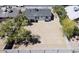 House and backyard aerial view, ample space at 11713 W River Rd, El Mirage, AZ 85335