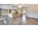 The open living space features tile floors and connects the kitchen and living room at 13219 W Prospect Dr, Sun City West, AZ 85375