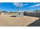 Backyard with shed and block wall at 1437 W Yukon Dr, Phoenix, AZ 85027