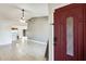 Living room with tile floors and a ceiling fan at 1437 W Yukon Dr, Phoenix, AZ 85027