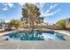 Stunning pool with a waterfall and play area at 1437 W Yukon Dr, Phoenix, AZ 85027