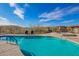 Inviting community pool and spa with ample deck space at 16333 E Lombard Pl, Fountain Hills, AZ 85268