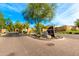 Grayhawk Pinnacle community entrance with gated entry and landscaped median at 21215 N 75Th St, Scottsdale, AZ 85255