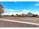 View of a community park with mountains in the background at 3702 W Naomi Ln, San Tan Valley, AZ 85144