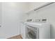 Laundry room with washer and dryer included at 3923 E Kesler Ln, Gilbert, AZ 85295