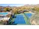 Community tennis courts and pool area at 4208 N Via Cobre Cir, Mesa, AZ 85207