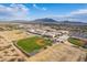 Aerial view of school campus and baseball fields at 4647 E County Down Dr, Chandler, AZ 85249