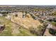 Aerial view showing neighborhood park with playground at 4647 E County Down Dr, Chandler, AZ 85249