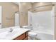 Small bathroom with shower/tub combo at 11625 W Jackson St, Avondale, AZ 85323