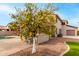 Mature orange tree laden with fruit in the backyard at 1451 E Ivanhoe St, Gilbert, AZ 85295