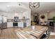 Modern kitchen featuring stainless steel appliances and white cabinetry at 15380 N 100Th St # 1096, Scottsdale, AZ 85260