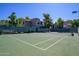 Well-maintained tennis court for residents' enjoyment at 15380 N 100Th St # 1096, Scottsdale, AZ 85260