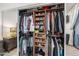 Large walk-in closet with ample storage space at 15380 N 100Th St # 1096, Scottsdale, AZ 85260