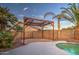 Relaxing patio area near the pool at 15727 W Rimrock St, Surprise, AZ 85374