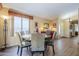 Elegant dining area with a round table and four chairs at 17065 N Silver Path, Surprise, AZ 85374