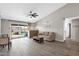 Living room with access to backyard and seating for relaxing at 17600 N 64Th Dr, Glendale, AZ 85308