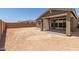 Spacious backyard offering a blank canvas for outdoor entertaining and landscaping at 18219 W Hess St, Goodyear, AZ 85338
