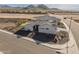 New construction home with mountain views and a covered patio at 18897 N 264Th Ln, Buckeye, AZ 85396