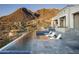 Infinity pool with mountain views at 21312 N 113Th Pl, Scottsdale, AZ 85255