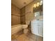 Clean bathroom with a tub, toilet, and vanity at 2255 W Rose Garden Ln, Phoenix, AZ 85027