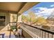 Peaceful balcony overlooking desert landscape at 2425 W Bronco Butte Trl # 1032, Phoenix, AZ 85085