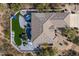 Aerial view of single story home with pool and desert landscaping at 26846 N 73Rd St, Scottsdale, AZ 85266