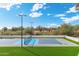 Private paddle ball court with artificial turf at 27921 N 153Rd St, Scottsdale, AZ 85262