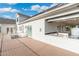 Large covered patio with an outdoor kitchen and built in grill at 27921 N 153Rd St, Scottsdale, AZ 85262