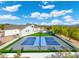 Private pickleball court with a view of the property at 27921 N 153Rd St, Scottsdale, AZ 85262