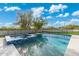 Relaxing pool and spa with clear water at 27921 N 153Rd St, Scottsdale, AZ 85262