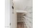 Walk-in pantry with ample shelving for storage at 3210 E Brookwood Ct, Phoenix, AZ 85048