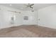 Bedroom with barn door leading to bathroom at 356 W Ivanhoe St, Gilbert, AZ 85233