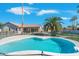 Inviting kidney-shaped pool with a large backyard at 356 W Ivanhoe St, Gilbert, AZ 85233